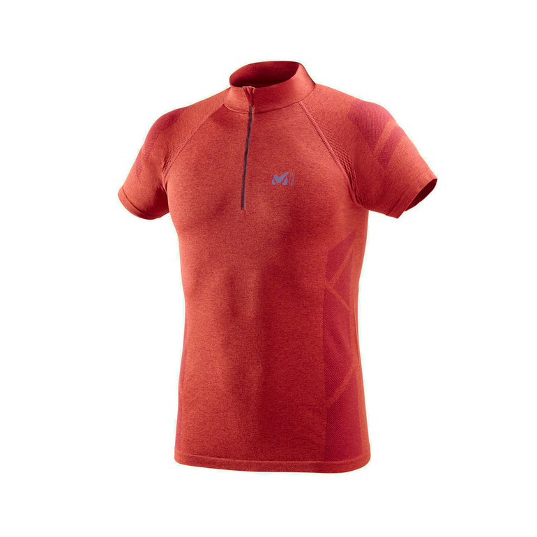 Koszulka LTK SEAMLESS LIGHT ZIP SS