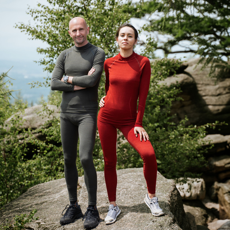 Kalesony z wełną OXIVA MERINO LEGGINGS MEN