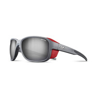 grey / red
