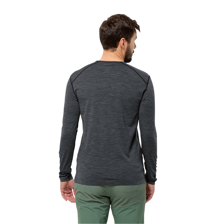 Koszulka z wełną merino KAMMWEG L/S MEN