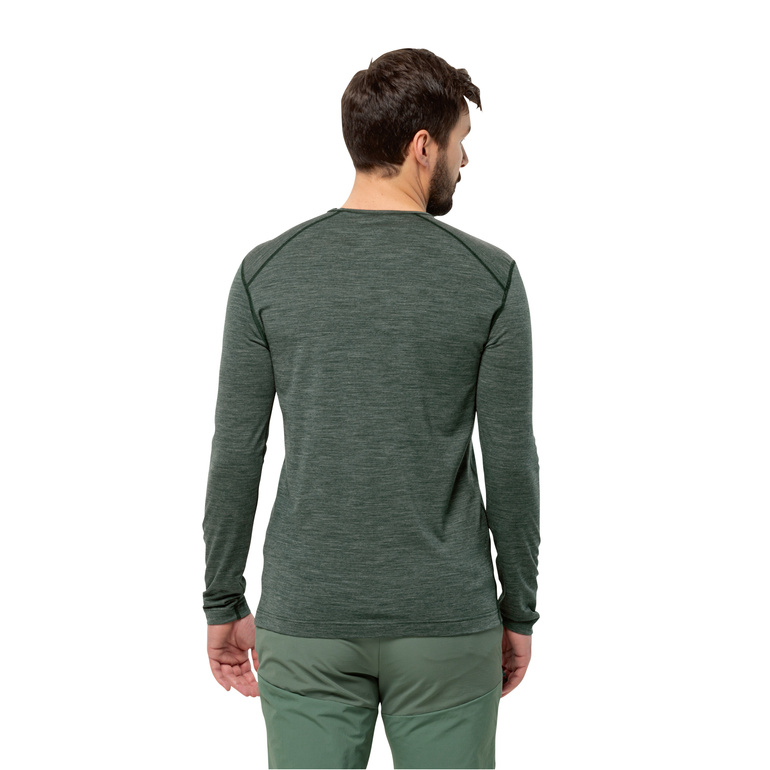Bluza z wełną merino KAMMWEG L/S MEN