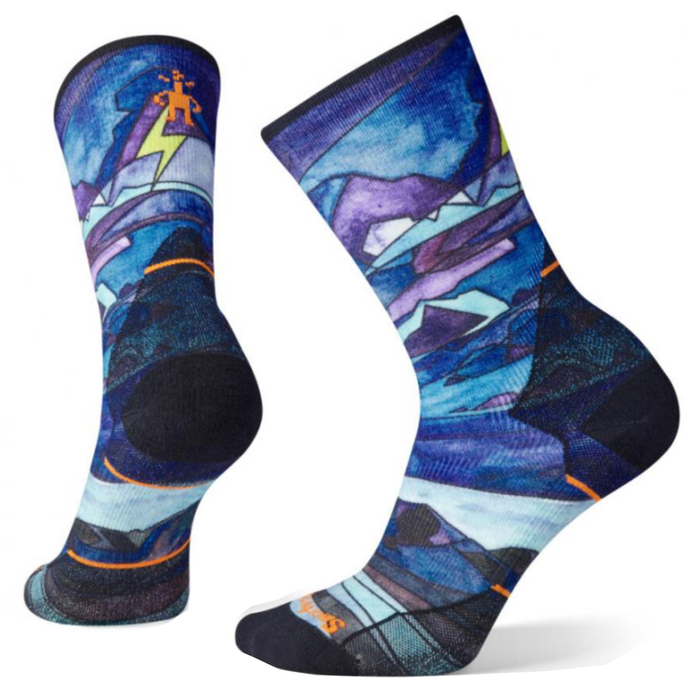 Skarpety ATHLETE RUN PRINT CREW SOCKS