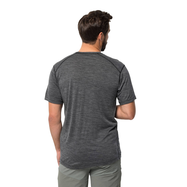 Koszulka z wełną KAMMWEG GRAPHIC S/S MEN