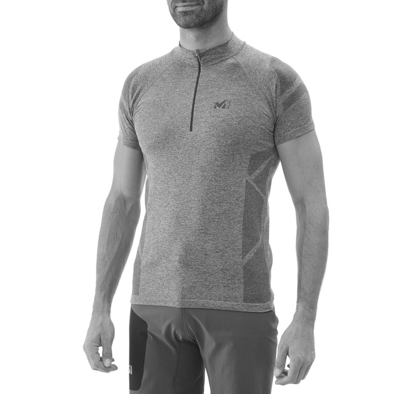 Koszulka LTK SEAMLESS LIGHT ZIP SS