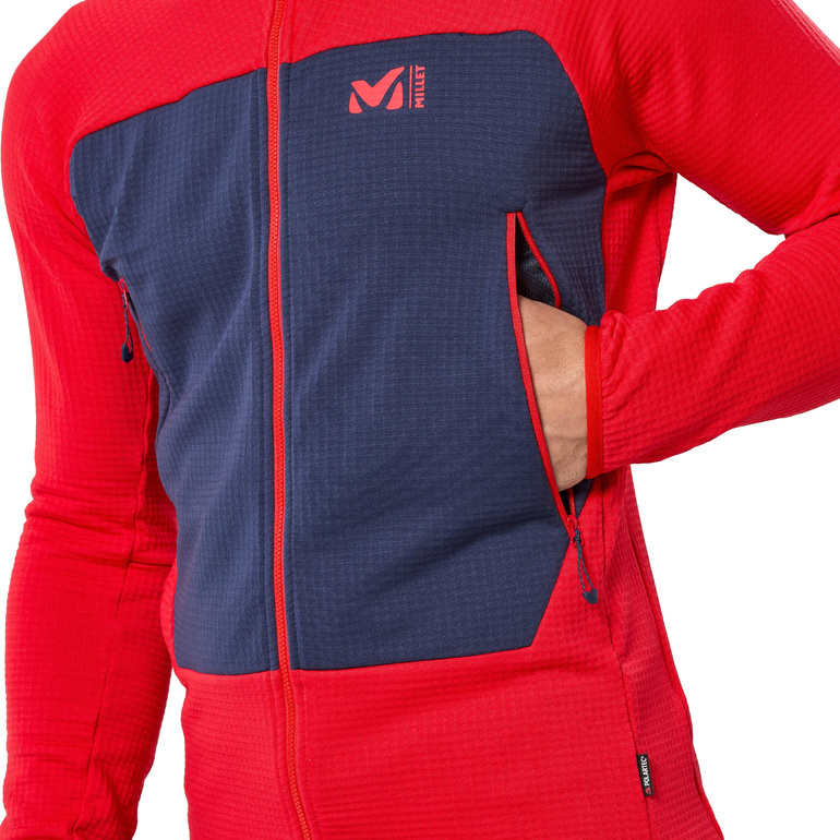 FUSION GRID HOODIE MEN